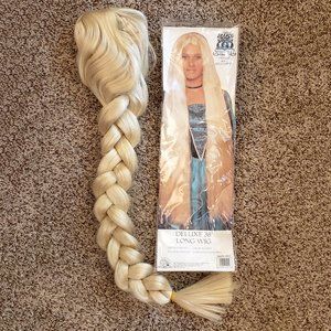 Elsa or Tangled or Rapunzel 38" Long Blond Wig